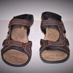 Dockers Newpage Men's Sz.13 Sandal Brown Leather